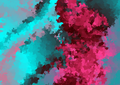 Pink and Blue Brush Stroke Texture Background