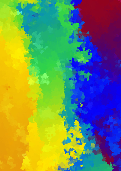 Blue Green and Orange Paint Brush Stroke Texture Background Image