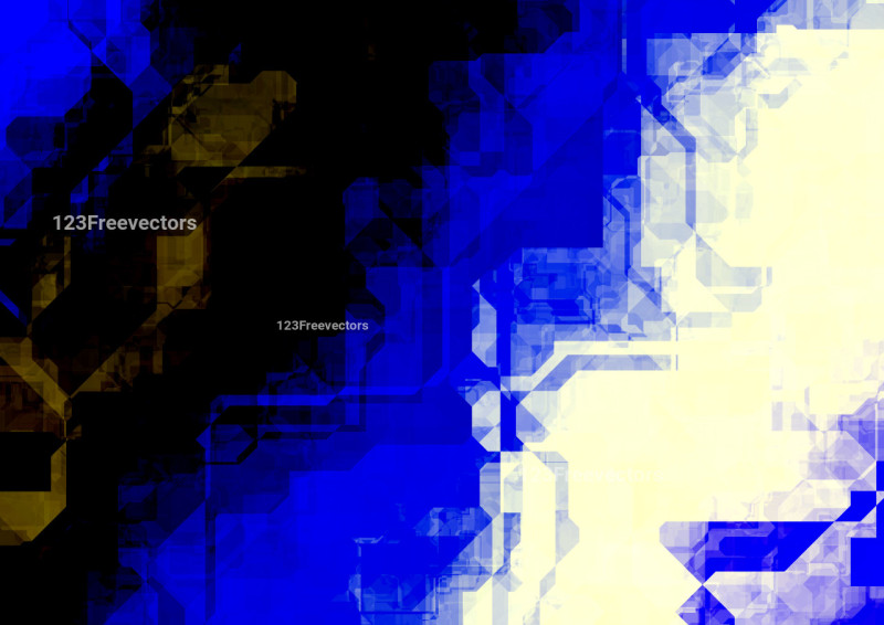 Blue Yellow and Black Textured Background Image