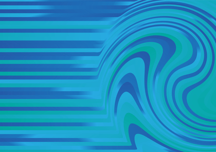 Blue Distorted Lines Background