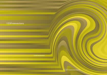 Yellow and Brown Abstract Gradient Distorted Lines Background
