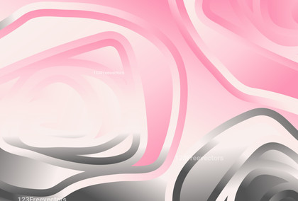 Pink White and Grey Gradient Wavy Ripple Lines Background