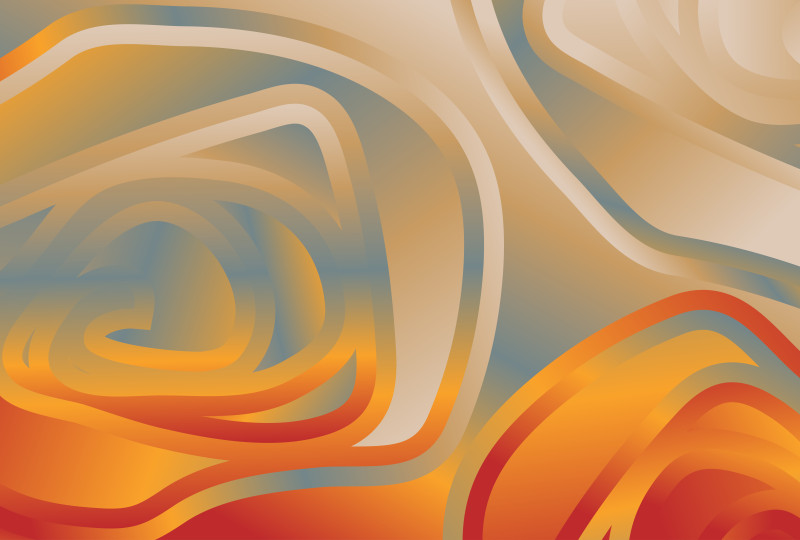 Grey Red and Orange Abstract Gradient Distorted Lines Background