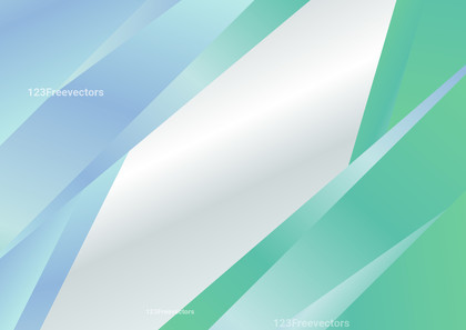Abstract Blue and Green Background Template Graphic
