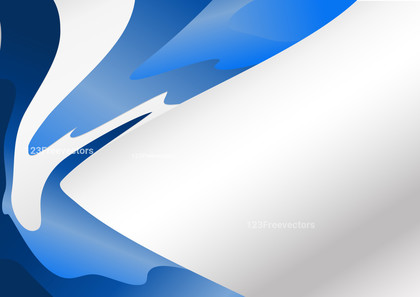 Blue Wave Background with Copy Space for Your Text
