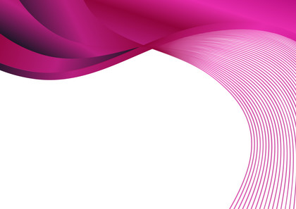 Pink Wavy Background with Space for Your Text Vector Eps