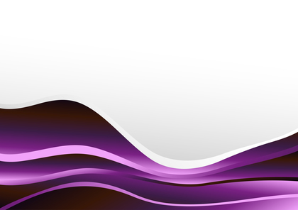 Red and Purple Wave Background with Copy Space for Your Text Illustration