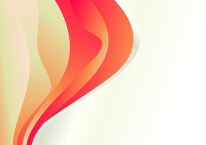 Abstract Red Orange and Beige Wavy Background with Space for Your Text Illustration