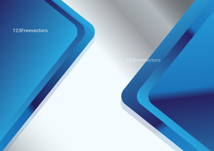 Blue Background Design with Space for Your Text Vector Graphic