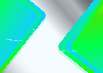 Abstract Blue and Green Background with Copy Space for Your Text Vector Illustration