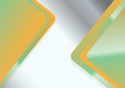 Orange and Green Background Template with Space for Your Text Illustrator