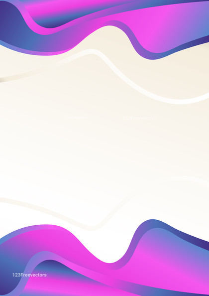Abstract Pink and Blue Vertical Wavy Background with Space for Your Text