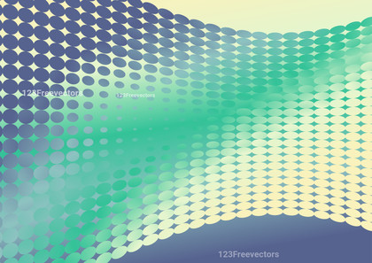 Beige Green and Blue Gradient Dotted Background