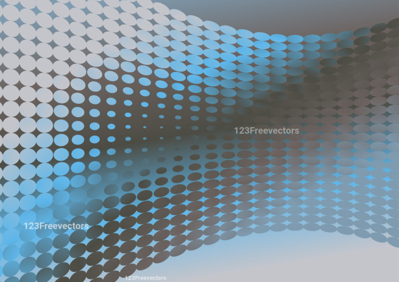 Blue Brown and Grey Gradient Halftone Dot Background