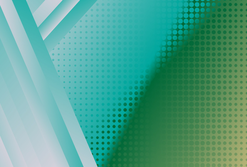 Blue Green and Grey Gradient Halftone Dots Background