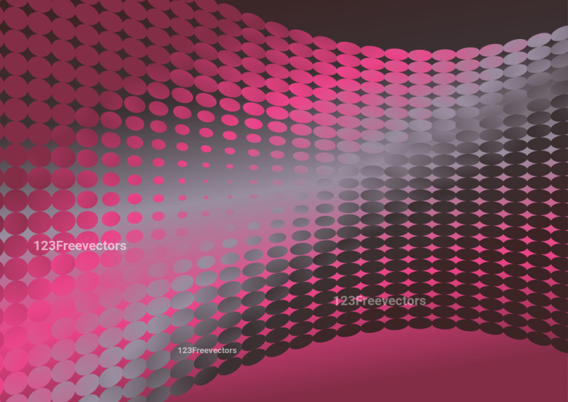 Pink Brown and Grey Gradient Halftone Background
