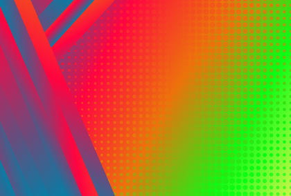 Red Green and Blue Gradient Dot Background