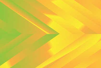Abstract Arrow Orange Yellow and Green Gradient Background