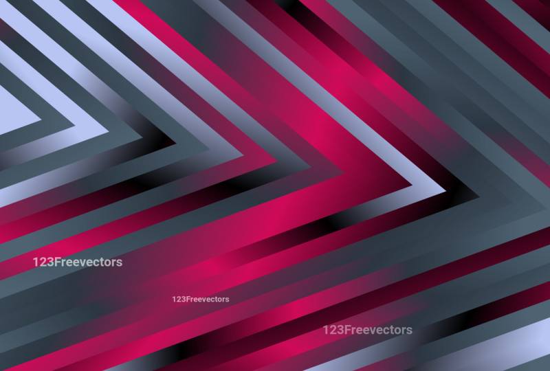 Pink Blue and Grey Abstract Gradient Arrow Background Vector Illustration