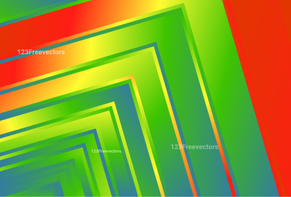 Arrow Abstract Red Green and Blue Gradient Background Graphic