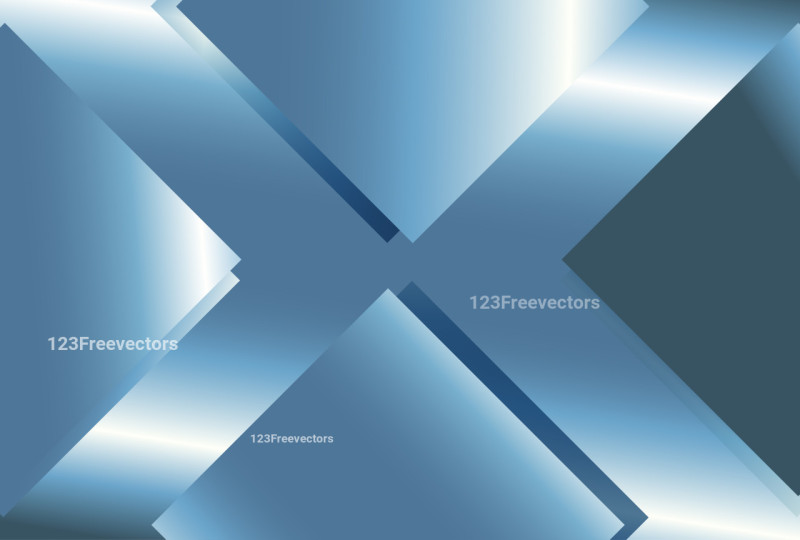 Abstract Blue and White Gradient Triangle Arrow Background Vector Eps