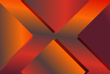 Arrow Red and Orange Gradient Background Vector Art