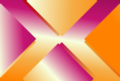 Abstract Orange Pink and White Gradient Triangle Arrow Background