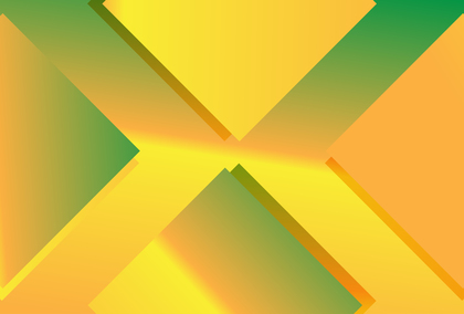 Orange Yellow and Green Abstract Gradient Triangle Arrow Background