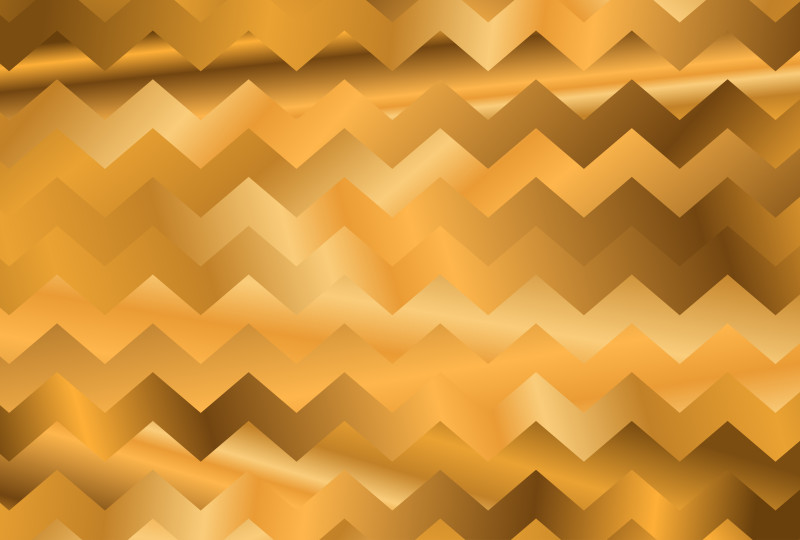 Orange Abstract Gradient Chevron Zig Zag Background Vector Graphic