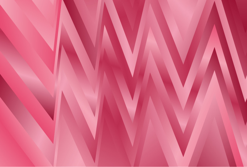 Abstract Pink Gradient Chevron Pattern Background Illustration