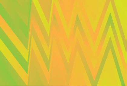 Abstract Orange and Green Gradient Chevron Pattern Background