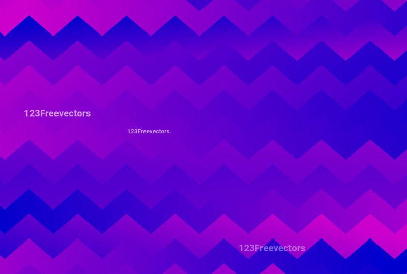 Abstract Pink and Blue Gradient Chevron Pattern Background