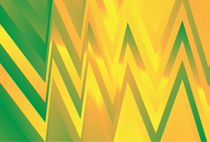 Abstract Orange Yellow and Green Gradient Chevron Background Vector Art