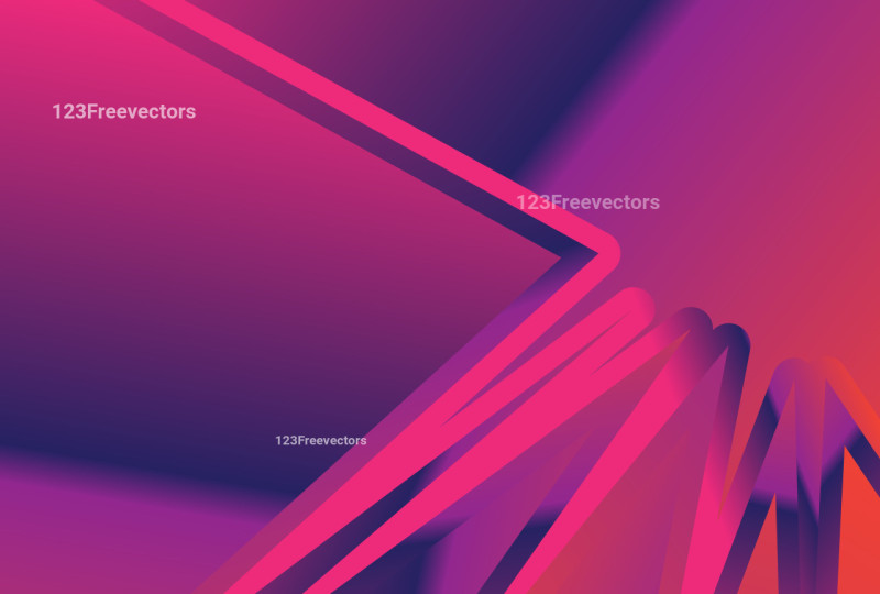Pink and Blue Fluid Color Futuristic Design Background