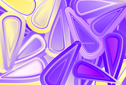 Purple and Yellow Liquid Color Background Graphic