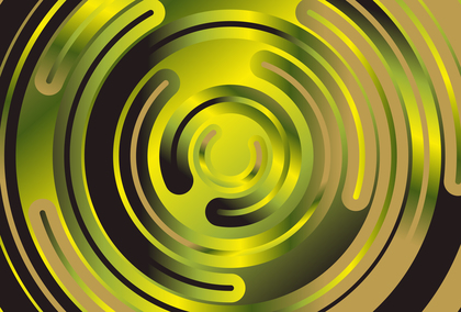 Green Brown and Black Fluid Color Gradient Shape Background Illustration