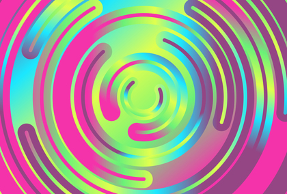 Pink Blue and Yellow Fluid Color Background Design