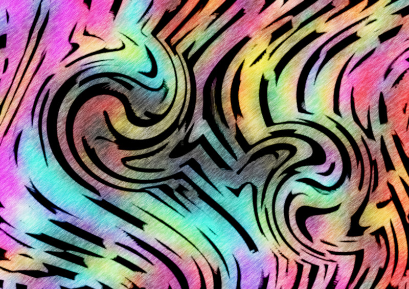 Pink Blue and Orange Textured Background