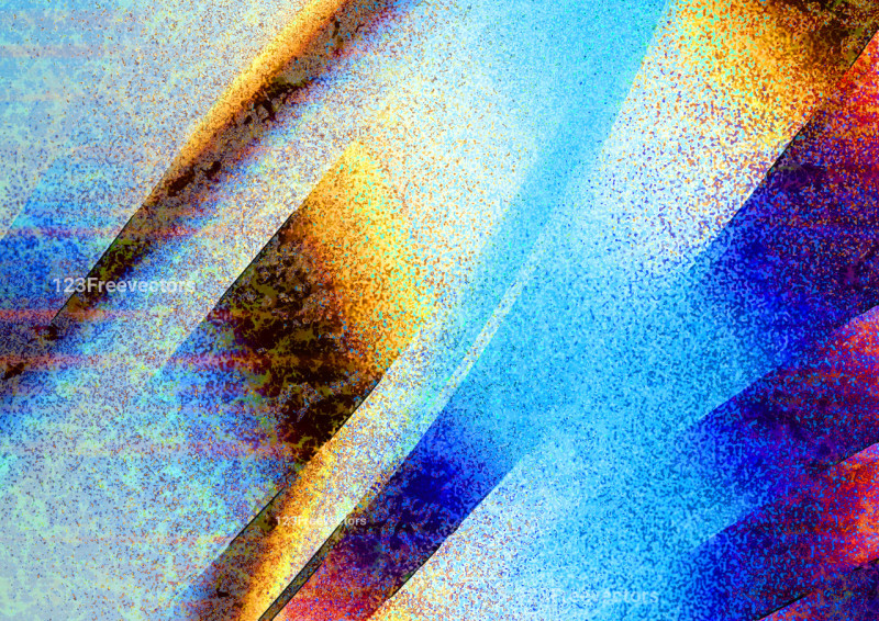 Abstract Blue and Orange Texture Background Design