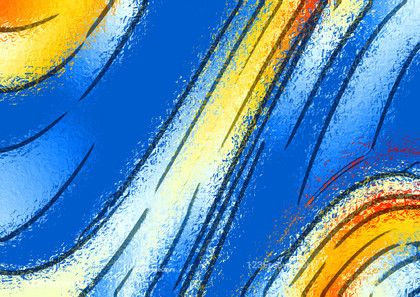Abstract Blue and Orange Background Texture