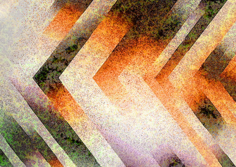 Orange and Green Abstract Texture Background Image