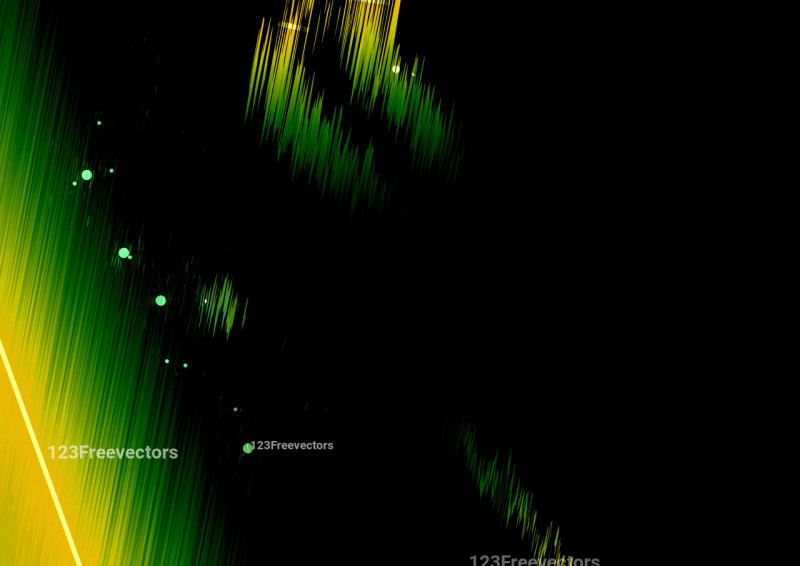 Black Green and Yellow Abstract Texture Background Image