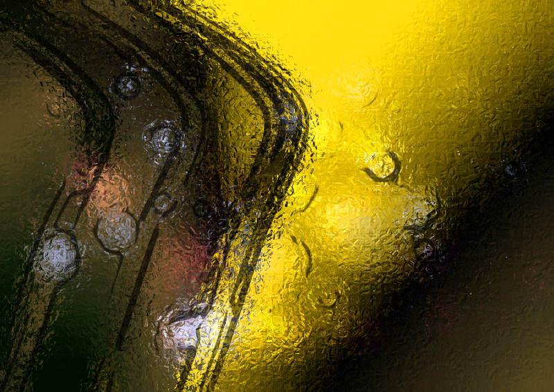 Abstract Black Green and Yellow Texture Background Design