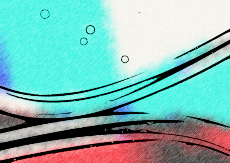 Abstract Black Red and Blue Texture Background