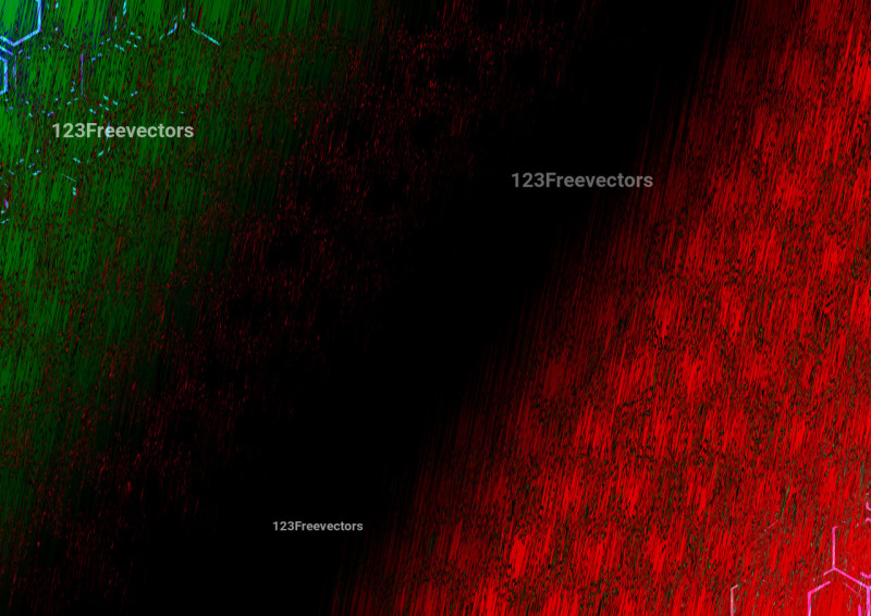 Abstract Black Red and Green Texture Background