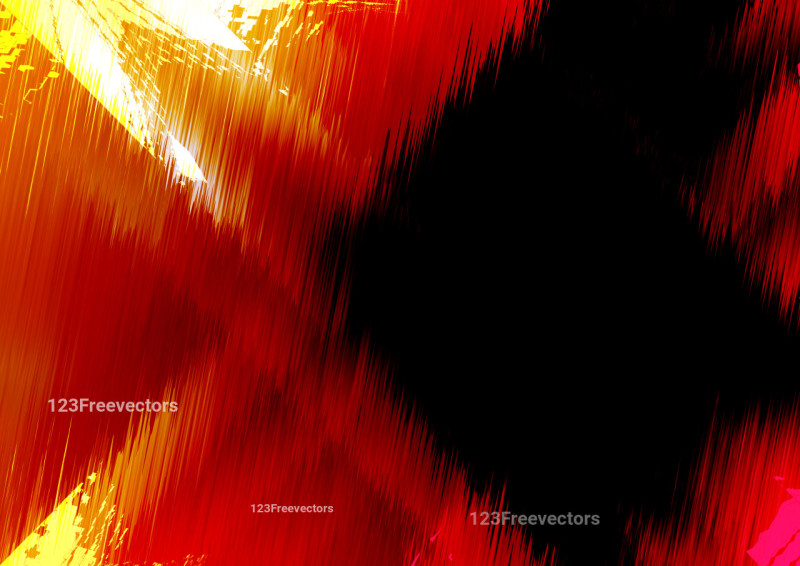 Abstract Black Red and Yellow Texture Background