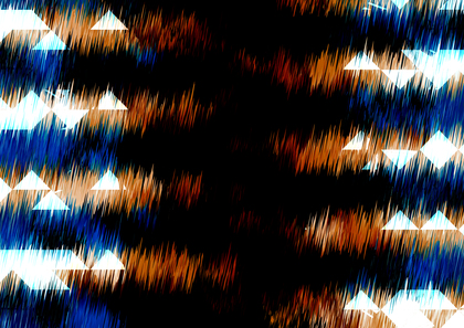 Abstract Blue Orange and Black Background Texture