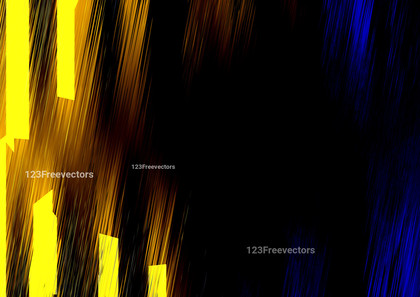 Abstract Blue Yellow and Black Texture Background Design