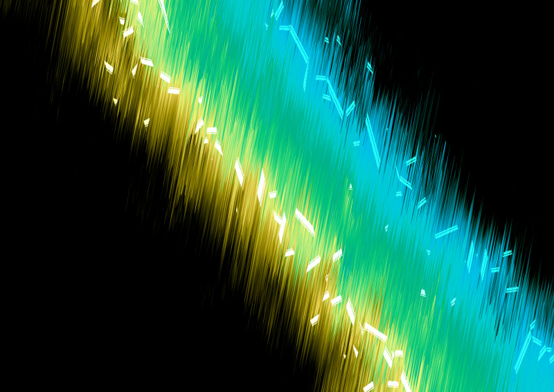 Abstract Blue Yellow and Black Background Texture Design