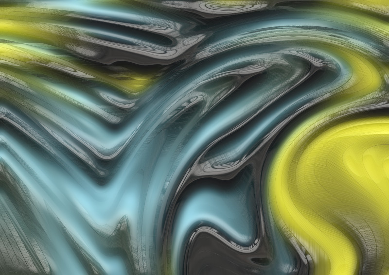 Abstract Blue Yellow and Black Texture Background Design